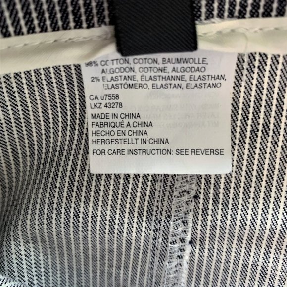 💥2/$30 MEXX Pinstripe Skirt sz10/40 - Picture 9 of 12